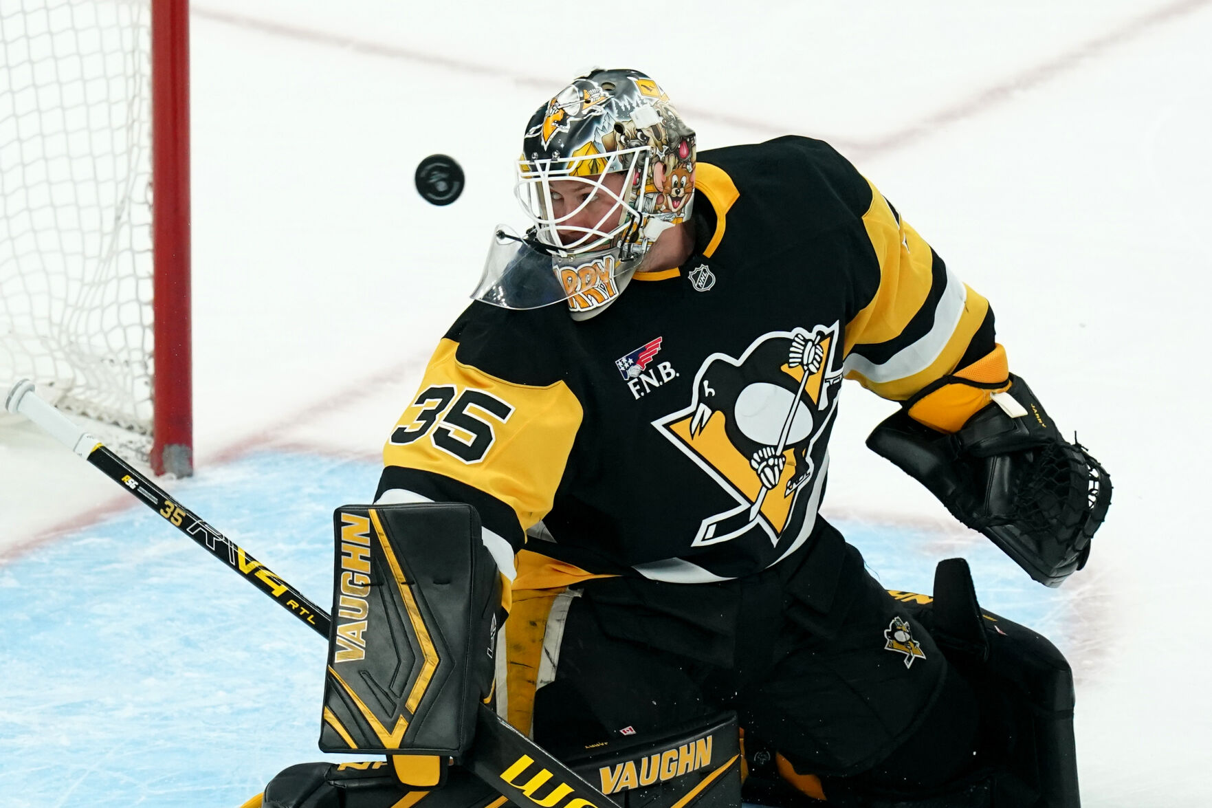 Blues Penguins Hockey